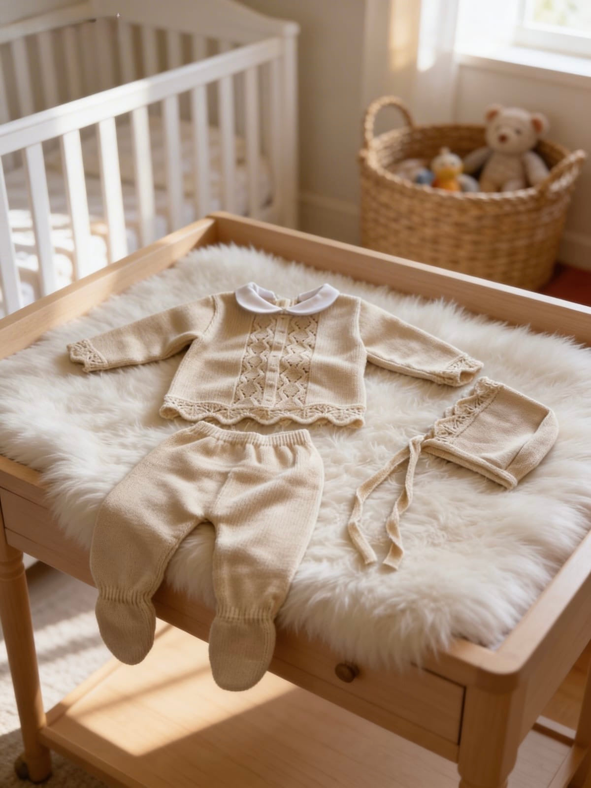 Beige Anglaise 3PC Gift Set