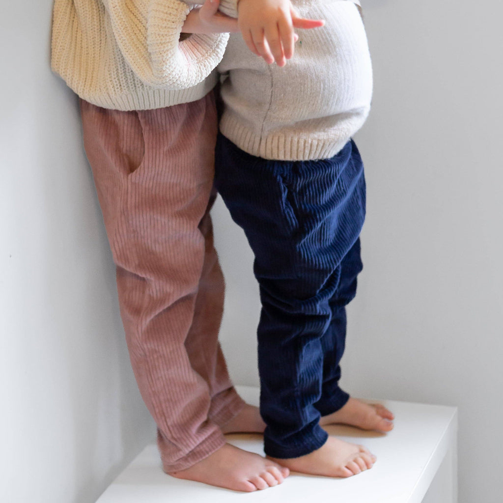 Blush Corduroy "Kid Fit" Trousers