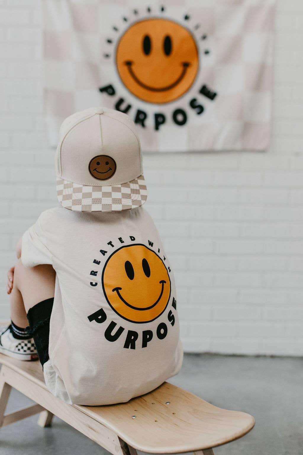 Created With Purpose Graphic T-Shirt White