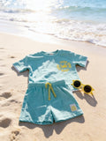 Boys Crab T-Shirt, Shorts & Sunglasses Outfit