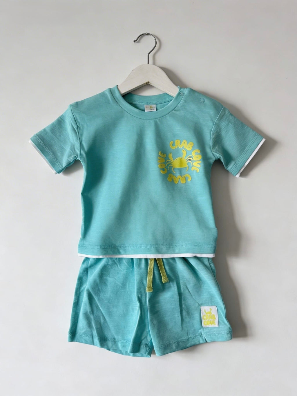 Boys Crab T-Shirt, Shorts & Sunglasses Outfit