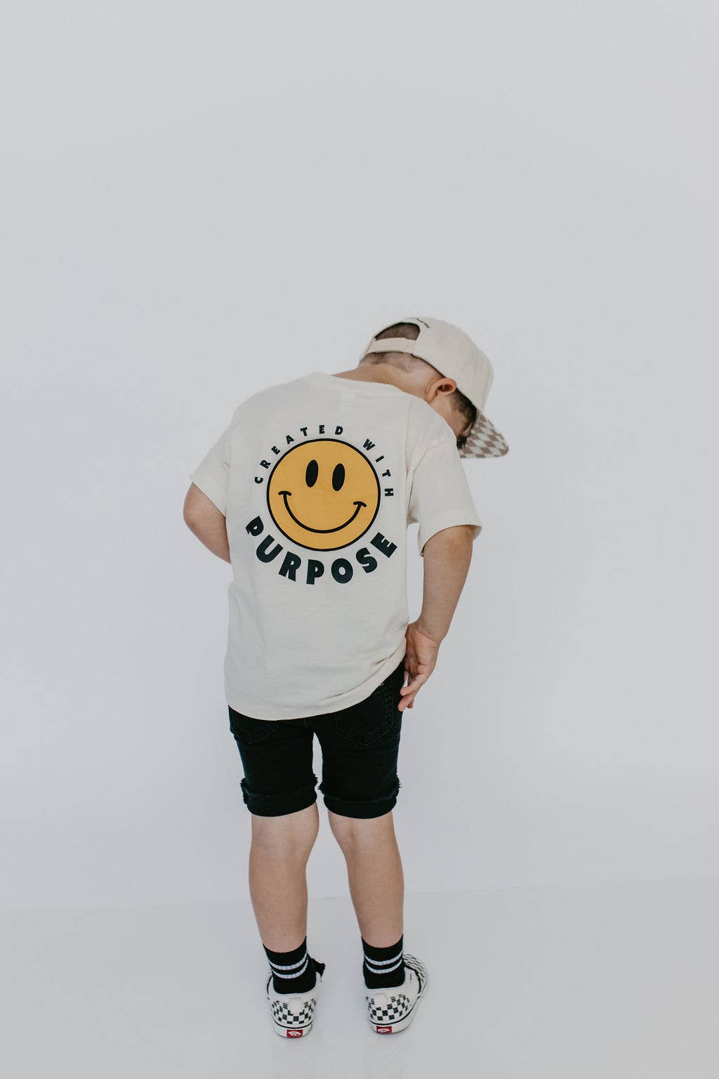 Created With Purpose Graphic T-Shirt White