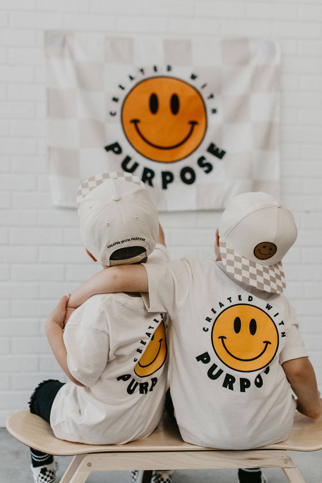 Created With Purpose Graphic T-Shirt White