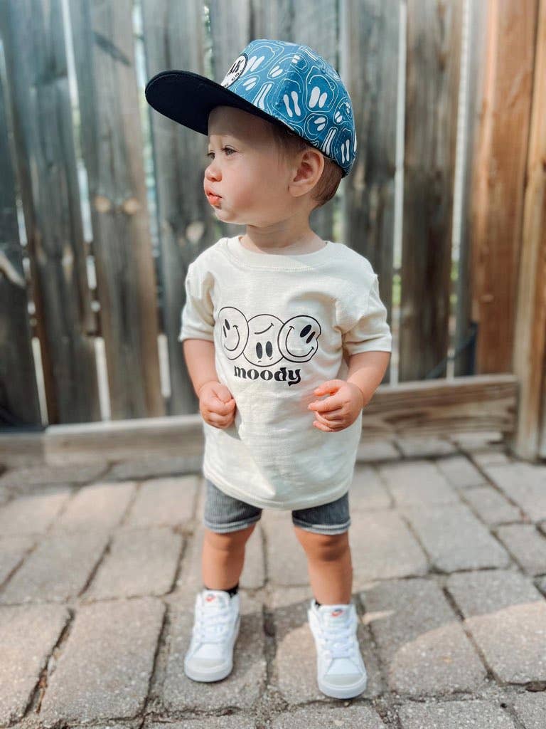 Moody Graphic T-Shirt – White | Kids 2T–4T
