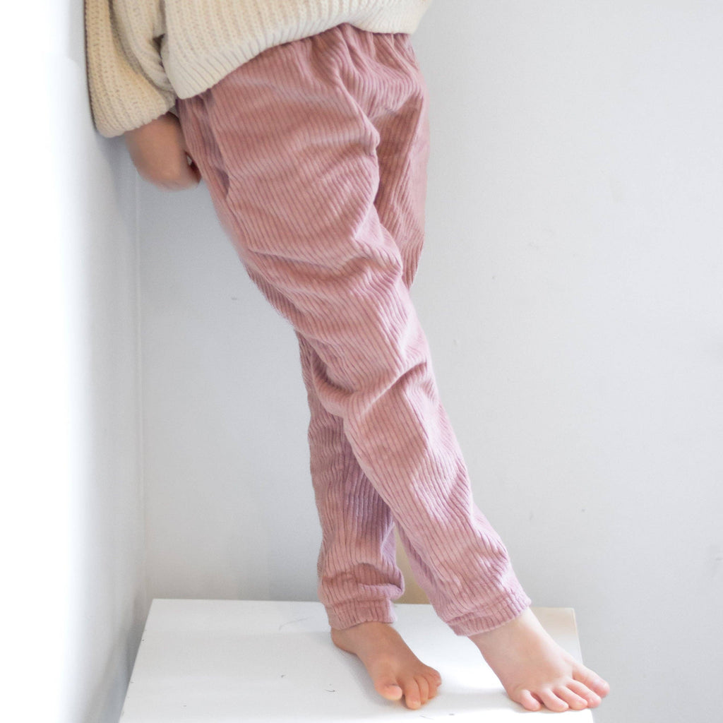Blush Corduroy "Kid Fit" Trousers