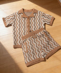 Boys True Knit Shirt & Shorts Outfit